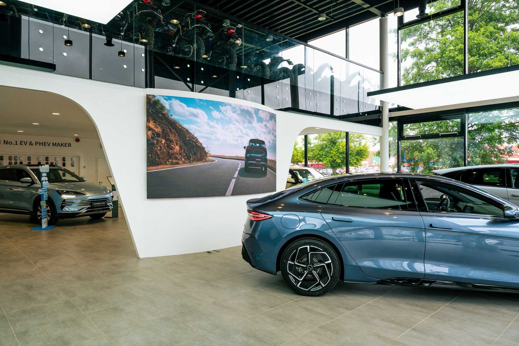 BYD autosalong Tallinnas