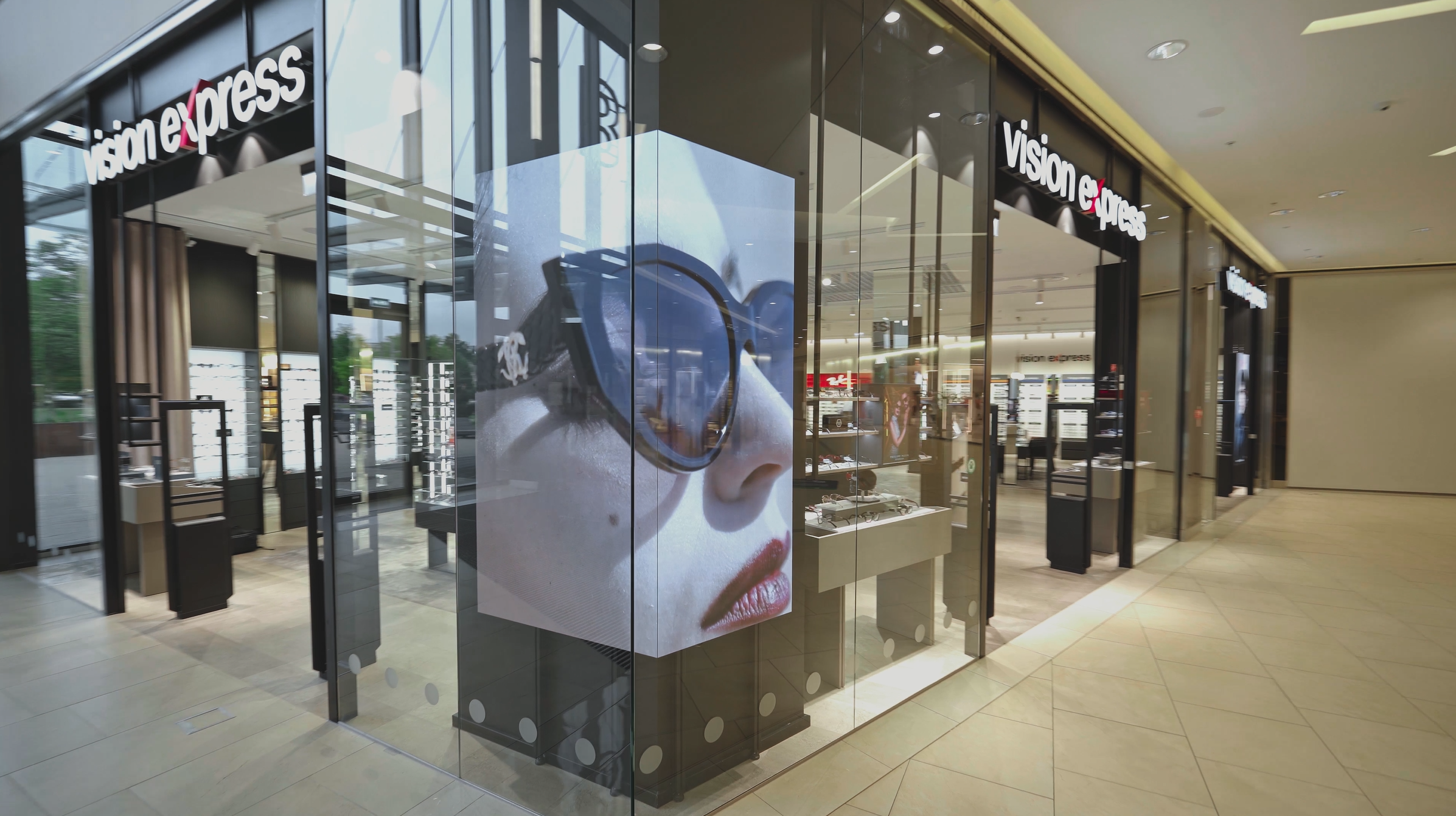 Vision Express Showcase LED-ekraan