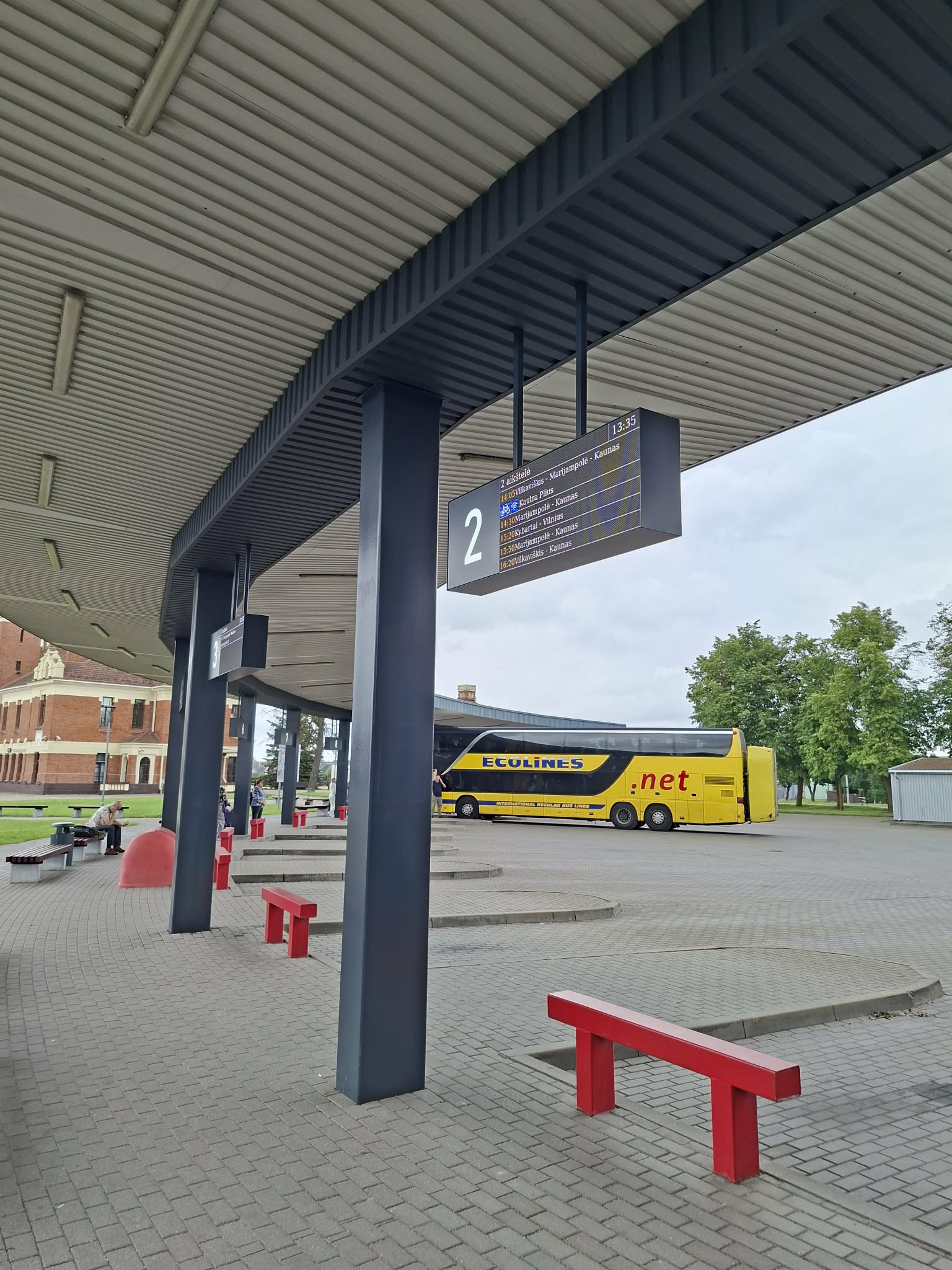 Marijampolės autobusų stoties LED ekranai