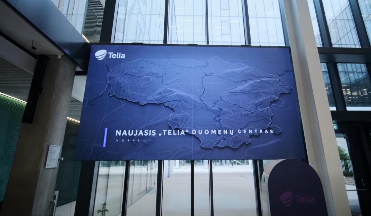 TELIA Lietuva LED ekranas