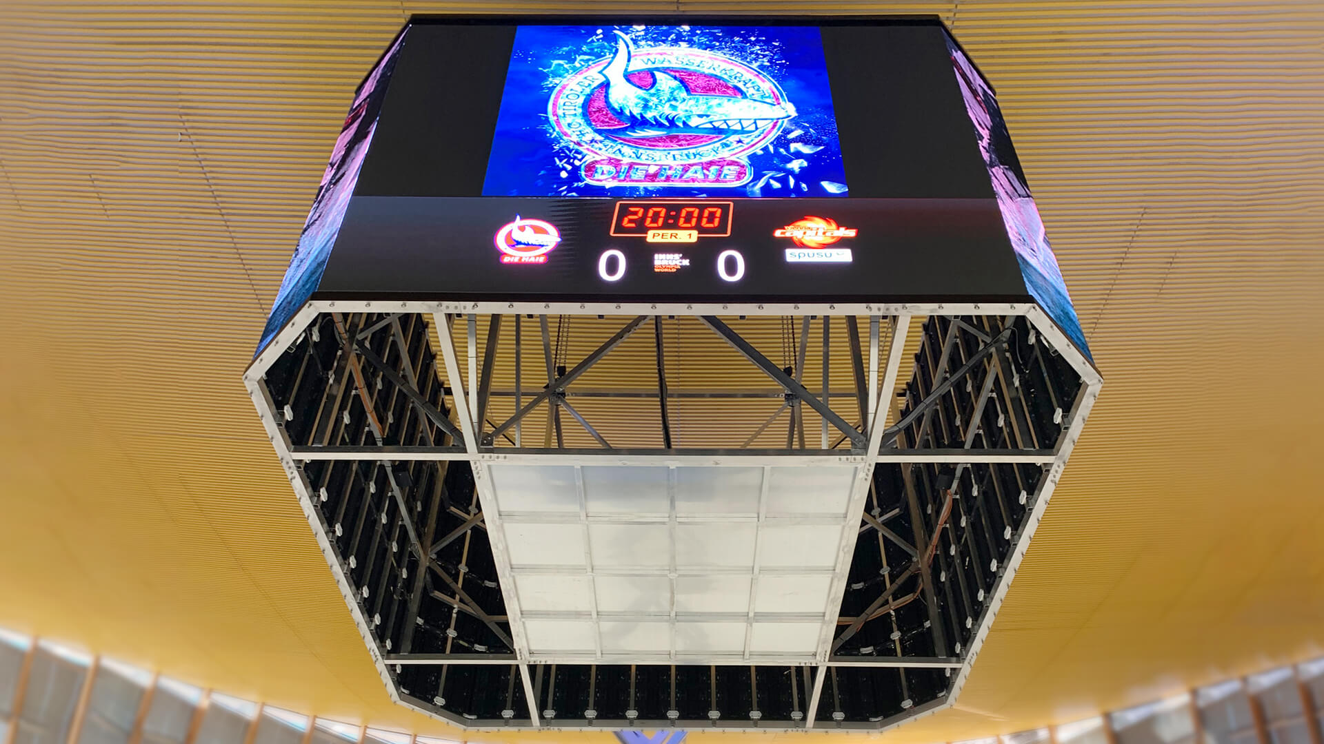 OlympiaWorld Innsbrucki areeni LED-kuubik